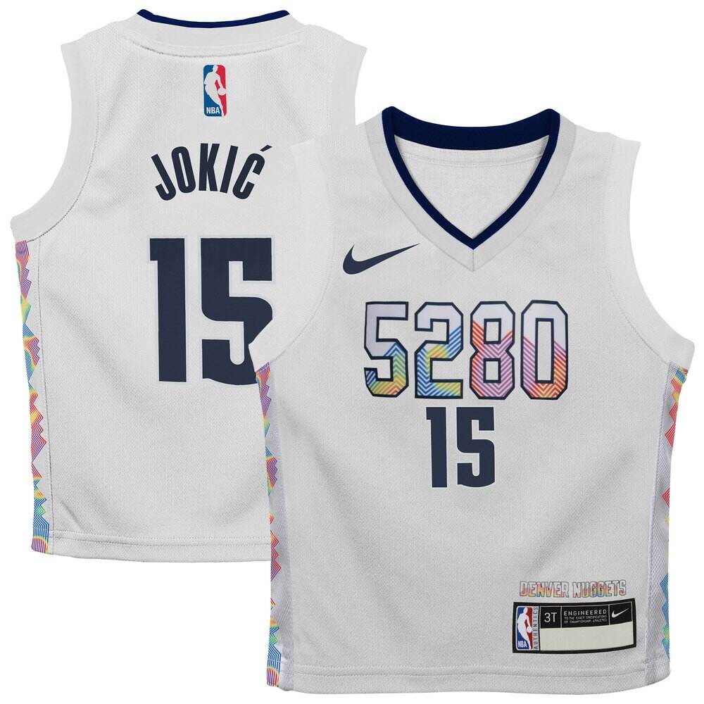 Denver Nuggets Nikola Jokic Jersey - White City Edition - Game Day Essential