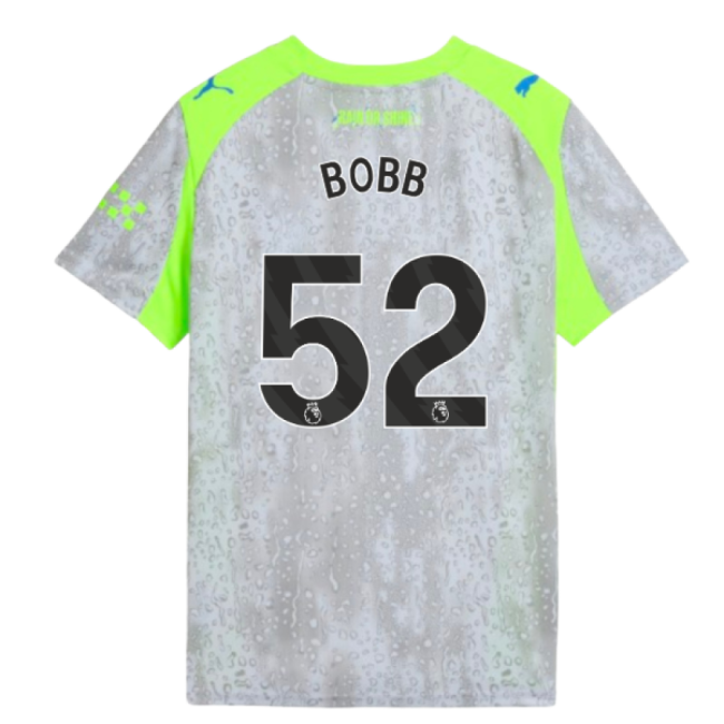 2025-2026 Man City Third Shirt (Kids) (Bobb 52) (Collector's Item)