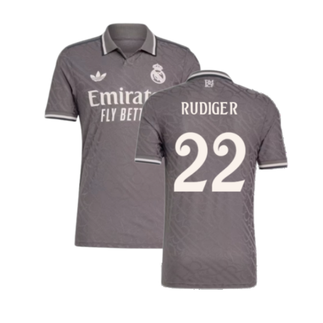Real Madrid (rm) Official 2024-2025 Third Soccer Jersey - Var4-6