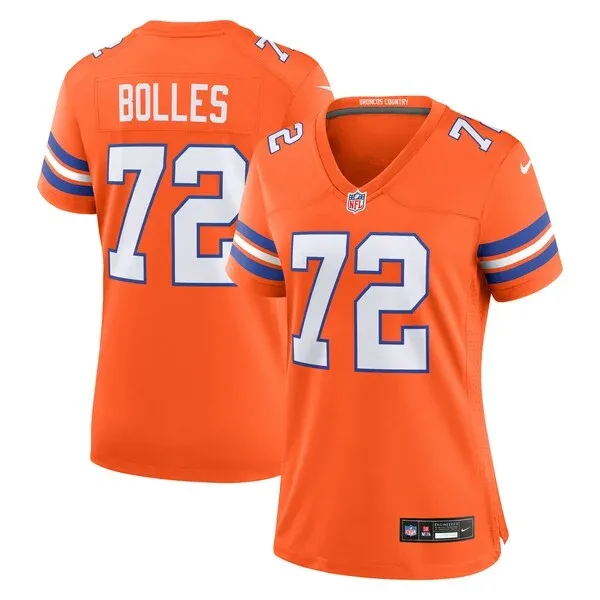 Performance None Game Jersey - Premium Orange NFL Fan Jersey | Game...