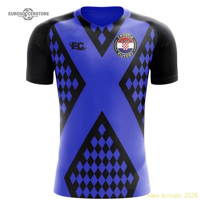 Croatia 2018-2019 Top Away Jersey - Fashion-forward Breathability