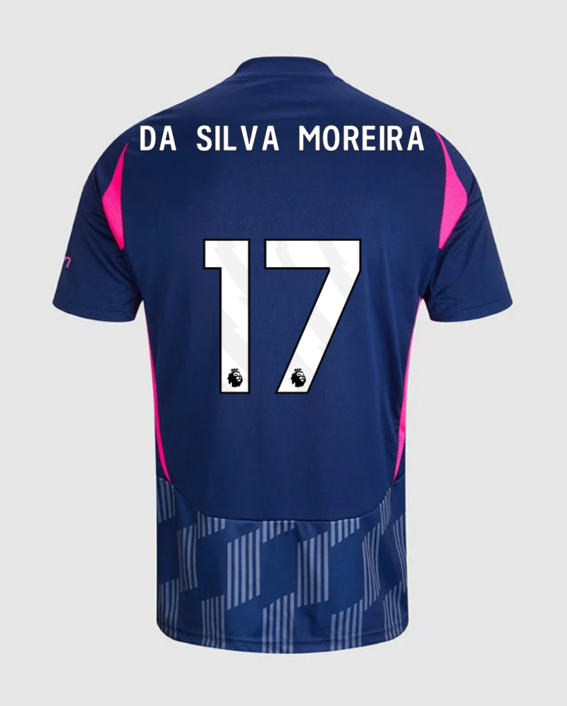 Nottingham Forest 24-25 Away Version Da Silva Moreira No.17 Football Jersey