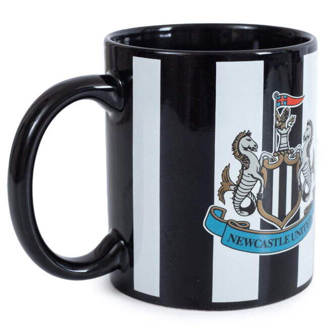 match worn Newcastle United FC Striped Mug