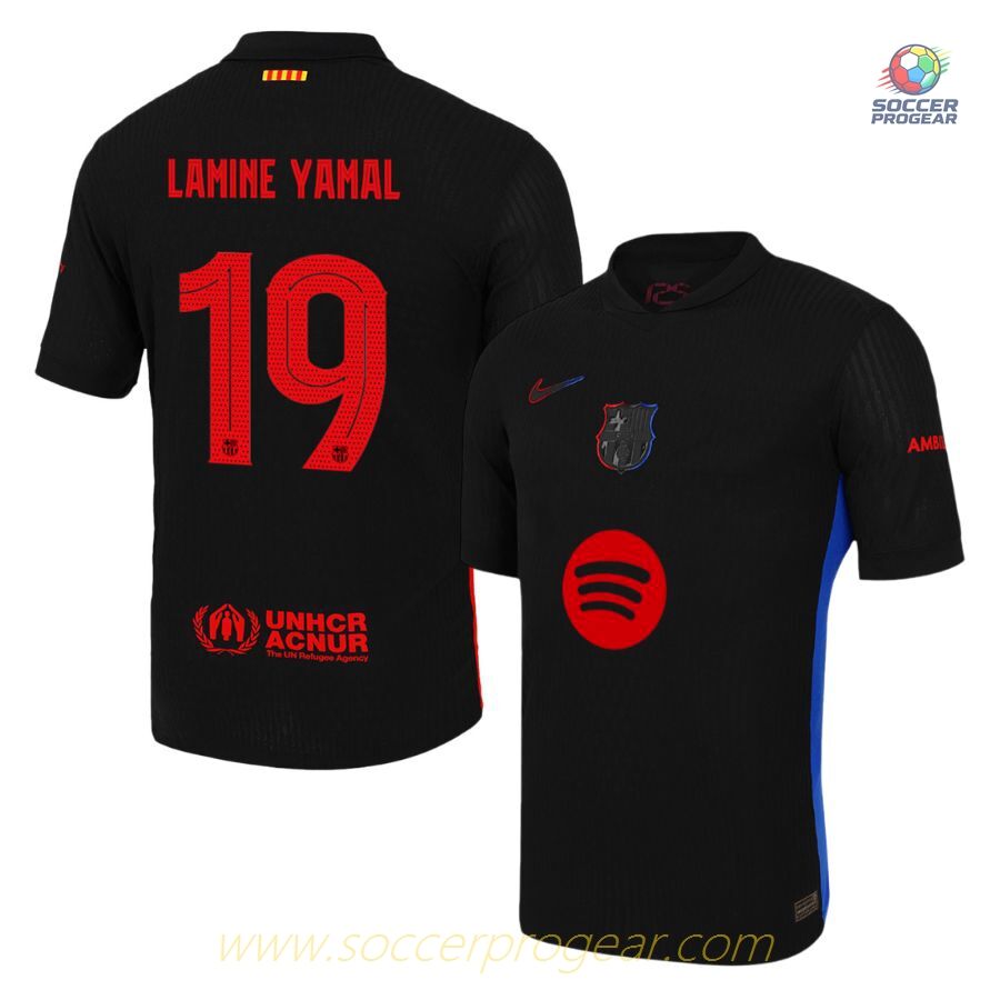 Barca 2024/25 Collection Away Match Team Jersey Lamine Yamal