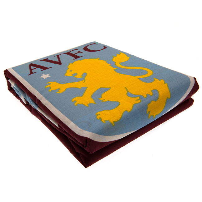 Trendy Aston Villa Aston Villa FC Pulse Double Duvet Set for Match ...