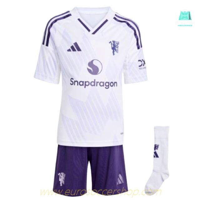 2025-2026 Man Utd Away Mini Kit (Your Name)