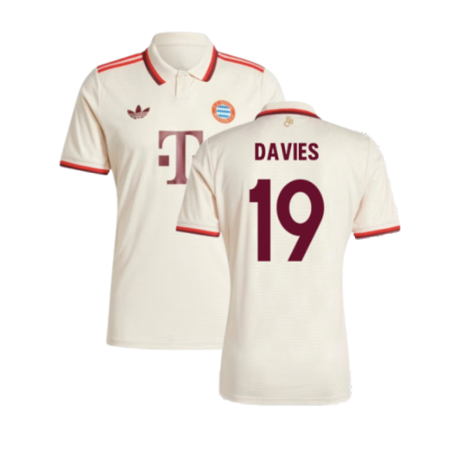 Davies 19 Limited Edition Bayern Munich Third Rare Jersey 2024-2025