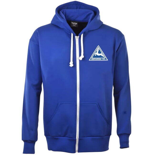 Budget-Friendly Hartlepool FC Zipped Hoodie - Royal 2025-2026 Season