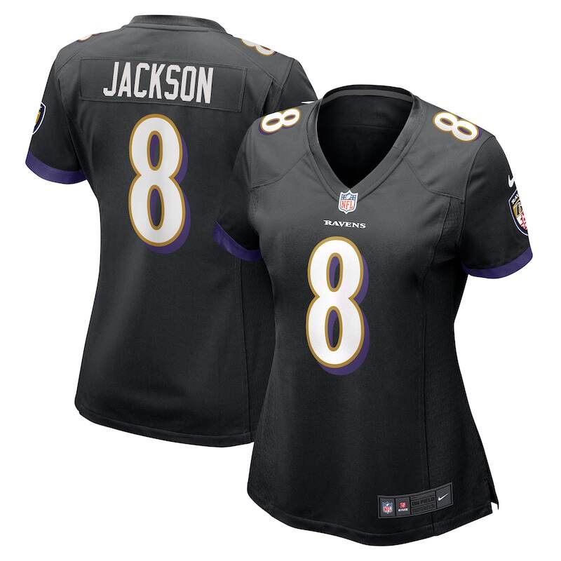 None Lamar Jackson Baltimore Ravens Great Value Game Jersey for NFL Fa