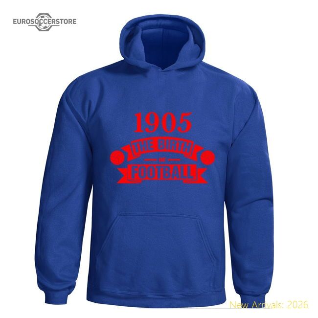 Official Crystal Palace Birth Of Football Hoody (blue) - Premium