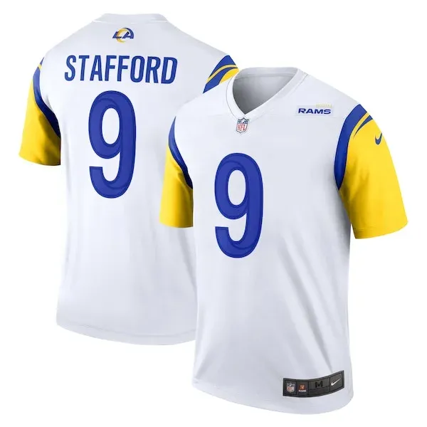 Los Angeles Rams  Football Jersey - White S | authentic jersey