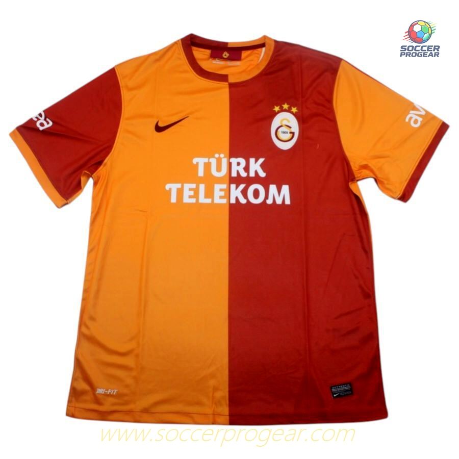 Galatasaray Home Team Football Jersey 2013 2014