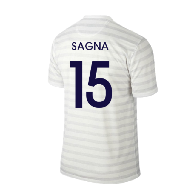 Genuine 2014-2015 France European Football Away Strip (Sagna 15)