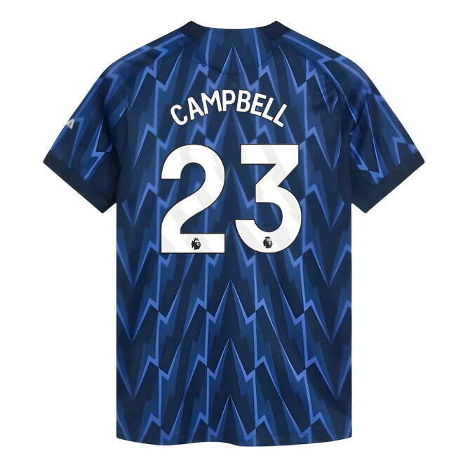 Committed Arsenal Arsenal Authentic Away Shirt Womens Campbell #23...
