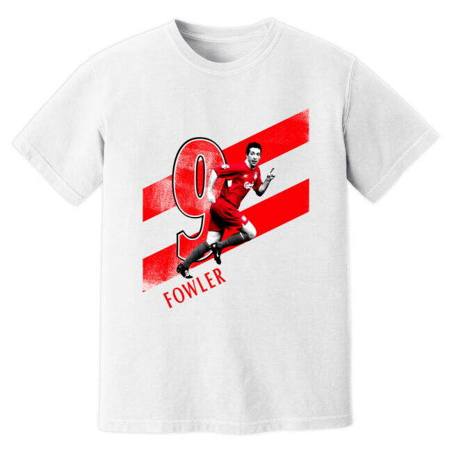 Classic Liverpool Robbie Fowler Liverpool Premier League Legend T-S...