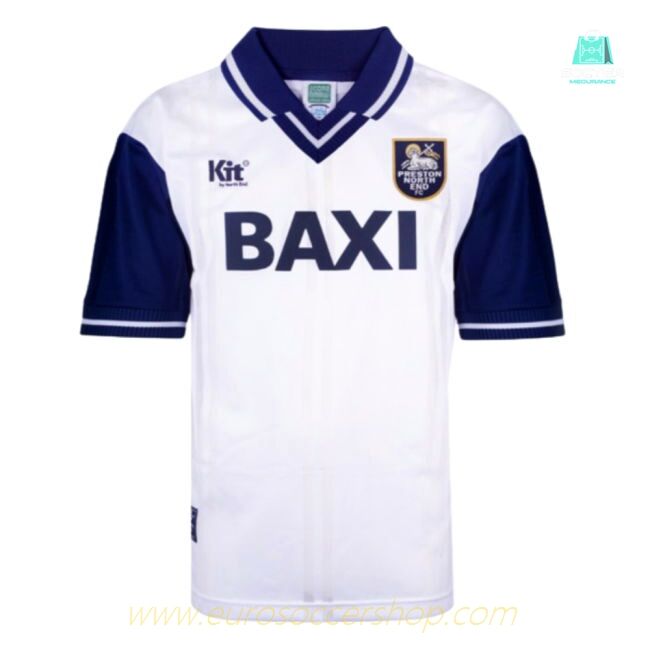 Preston North End 1996 Home Retro Football Shirt (Your Name)
