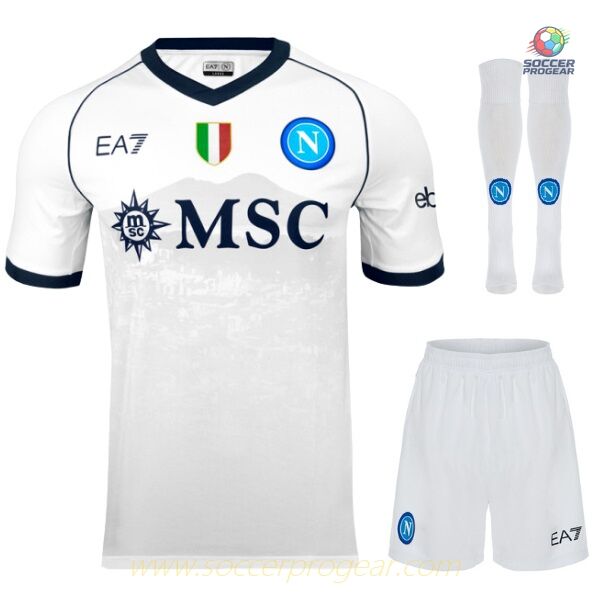NAPLES Official 2023 2024 AWAY KIDS KIT JERSEY