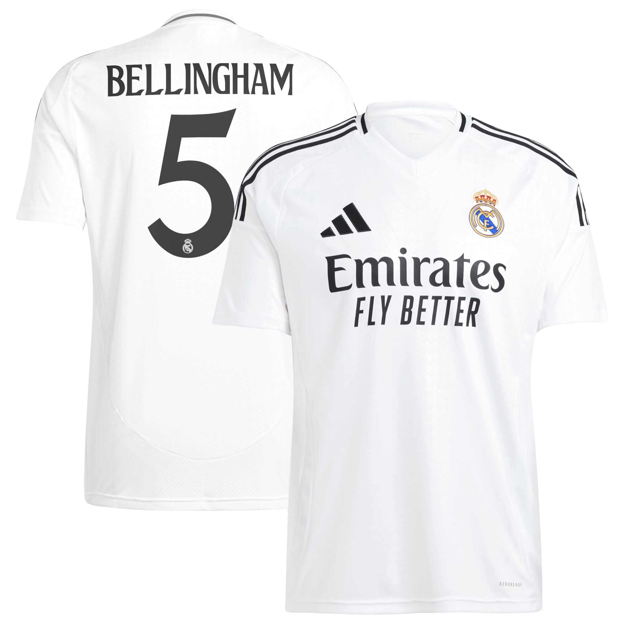 Real Madrid Men's 2024 Elite Replica Jersey - Fan Jersey - Don't Miss Out