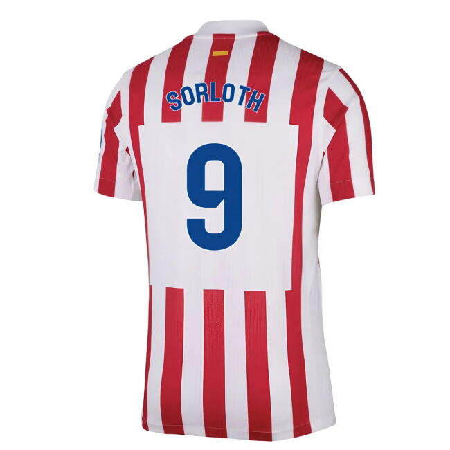 25-26 Atleti Home (2025) Jersey Jersey Jersey - Team - Wear- Tech