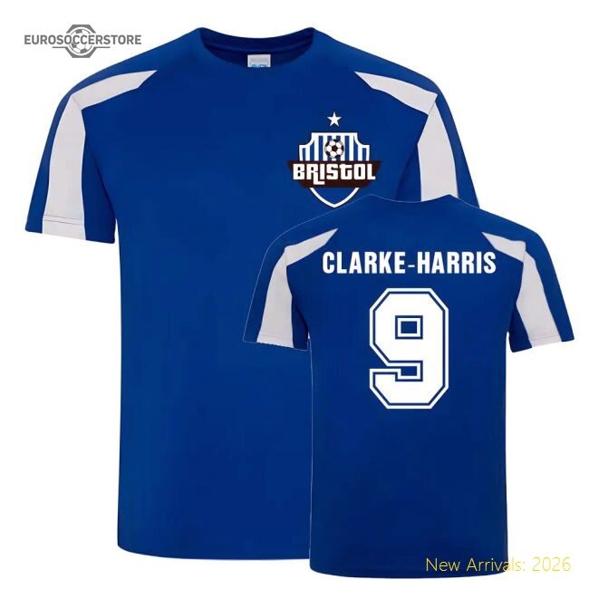 Jodson Clarke-harris Bristol Rovers Sports Practice Jersey (blue)