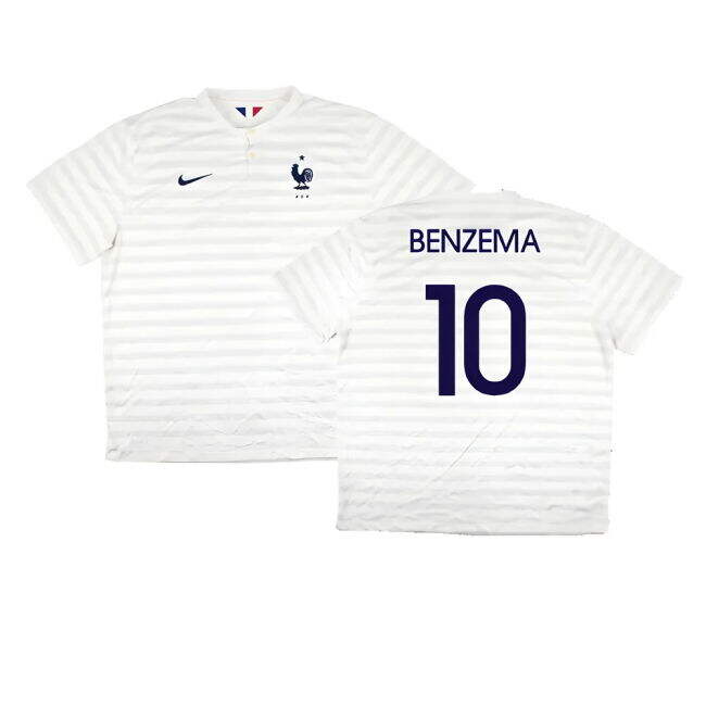 Benzema 10 Premium France 2014-2015 Away Jersey