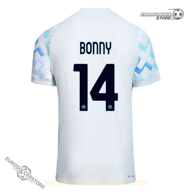 Inter Milan Away BONNY 14 Jersey 25-26 (Player Version)