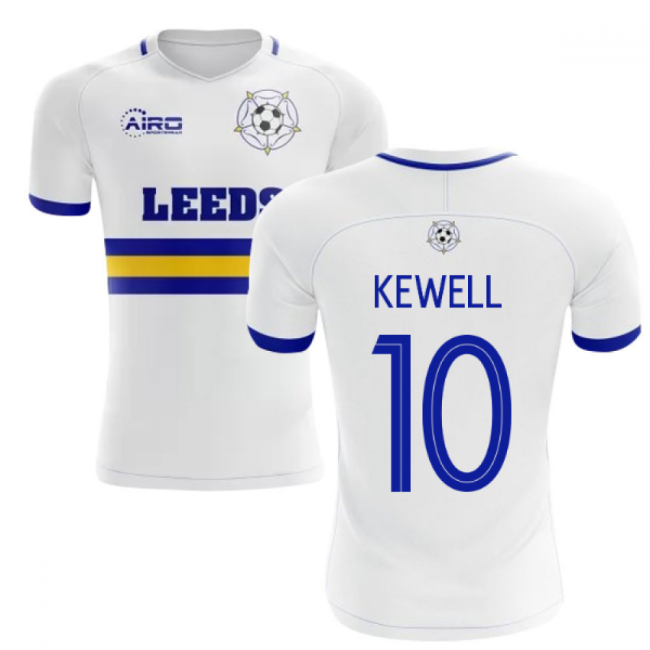 Iconic 2025-2026 Leeds Home Flexible - Classic Jersey KEWELL 10 A#340