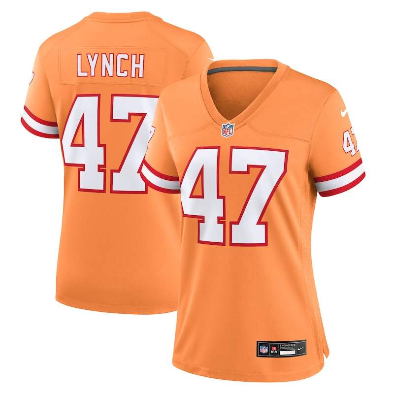 None John Lynch TB Buccaneers Elite Replica Jersey Game Day Wear