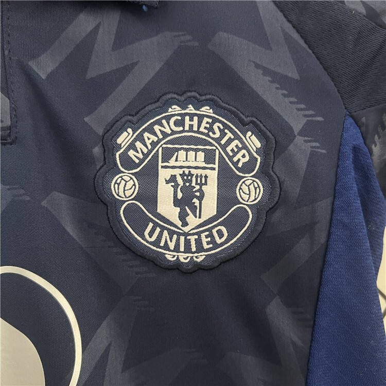 Kids Manchester United 2425 Away Soccer Kit ShirtShorts - Official
