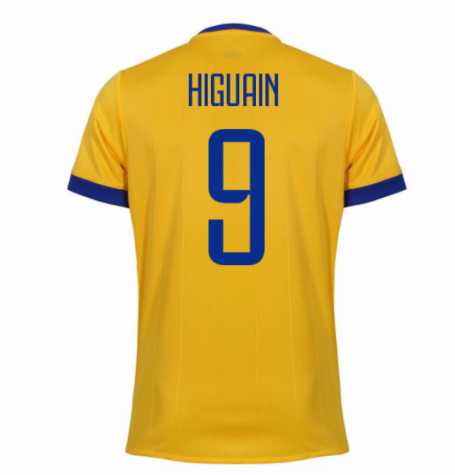 Juventus Away 201718 Higuain 9 Soccer Jersey Shirt - Official Replica