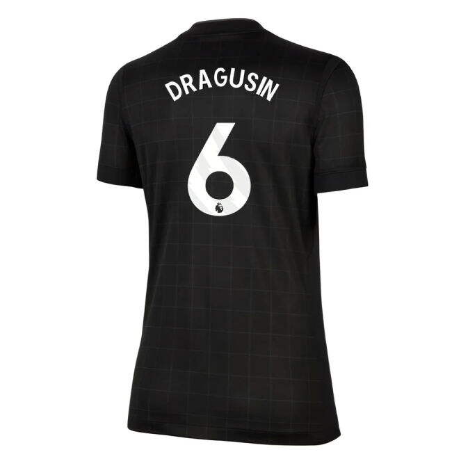 Top Tier Die-hard Spurs Tottenham Away Shirt Womens Dragusin #6 20...
