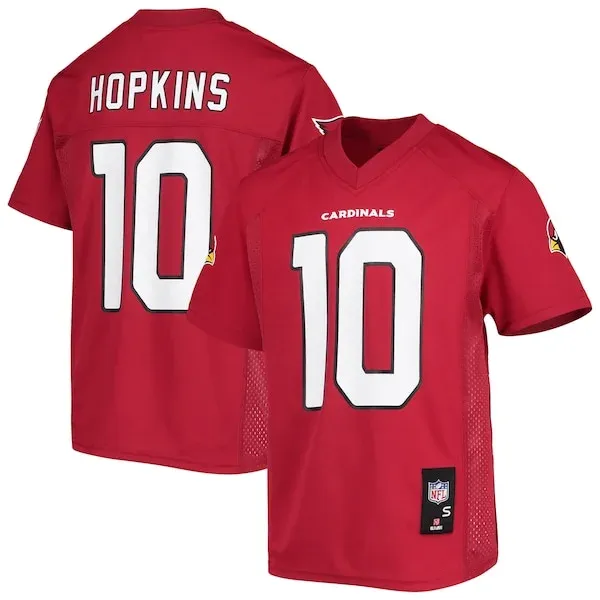None Replica NFL Jersey - Cardinal | Durable Football Apparel