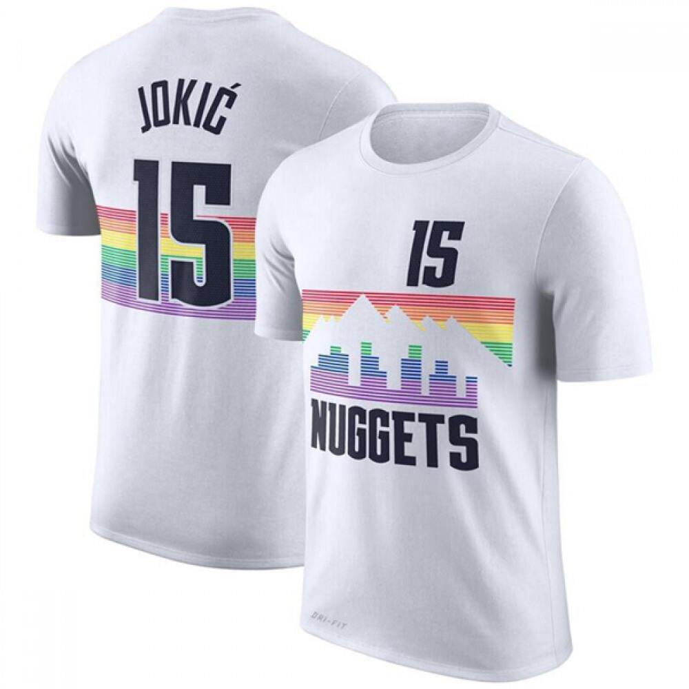 Official Denver Nuggets Nikola Jokic15 White Jersey - Must-Have Jersey