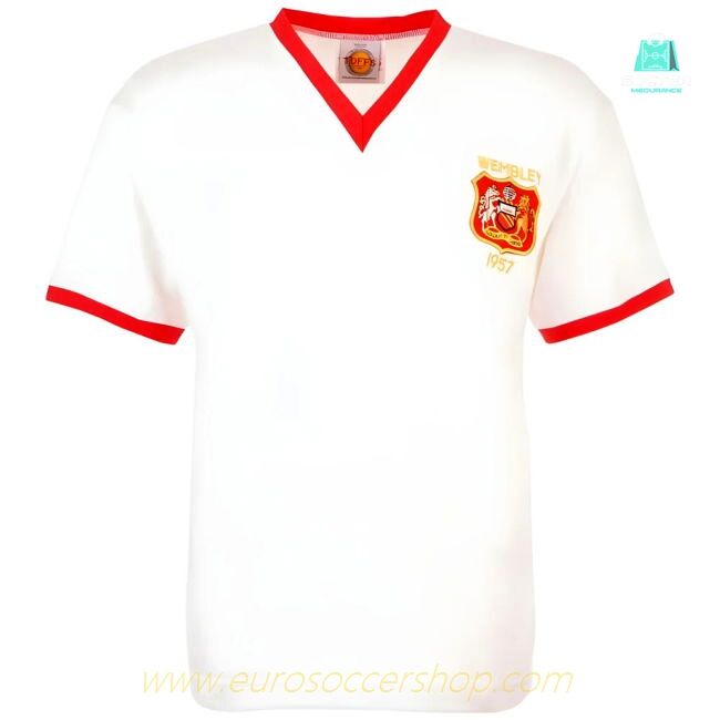 Manchester Reds 1957 FA Cup Final Retro Shirt