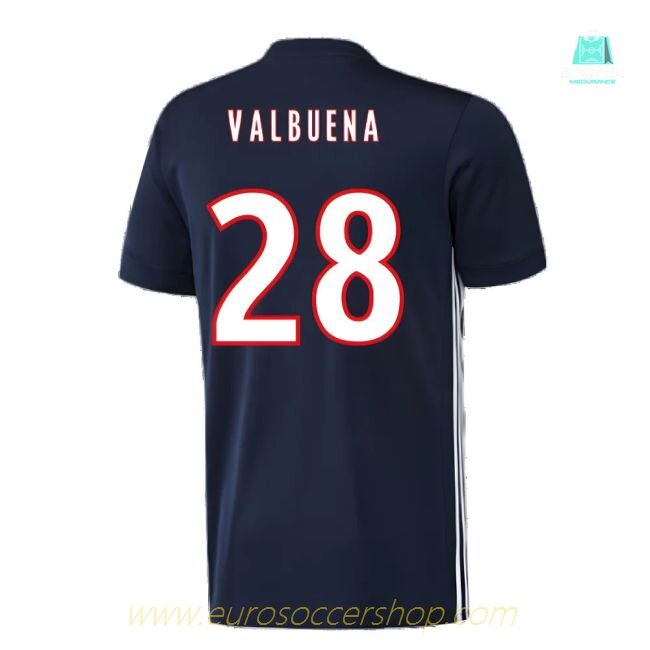 Lyon 2017-18 Away Shirt ((Excellent) L) (Valbuena 28)