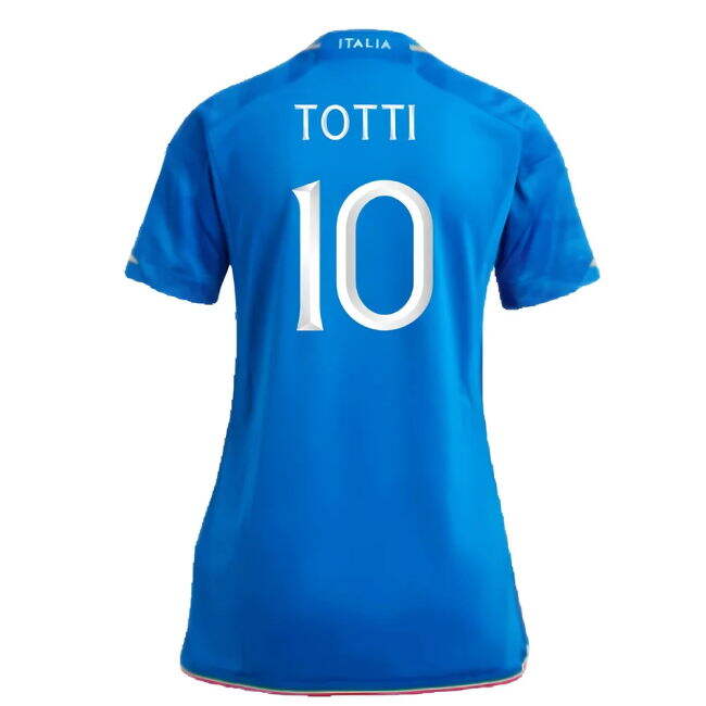 2023-2024 Italy Home Shirt (Ladies) (Totti 10) Holland Quality