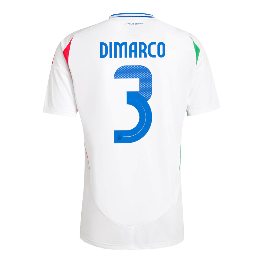 UEFA Euro 2024 Italy Away Shirt DIMARCO 3 - Official Replica 26655