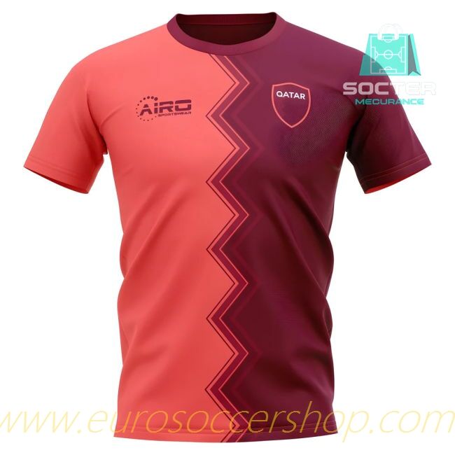High Quality 2025-2026 Season Qatar Away Junior