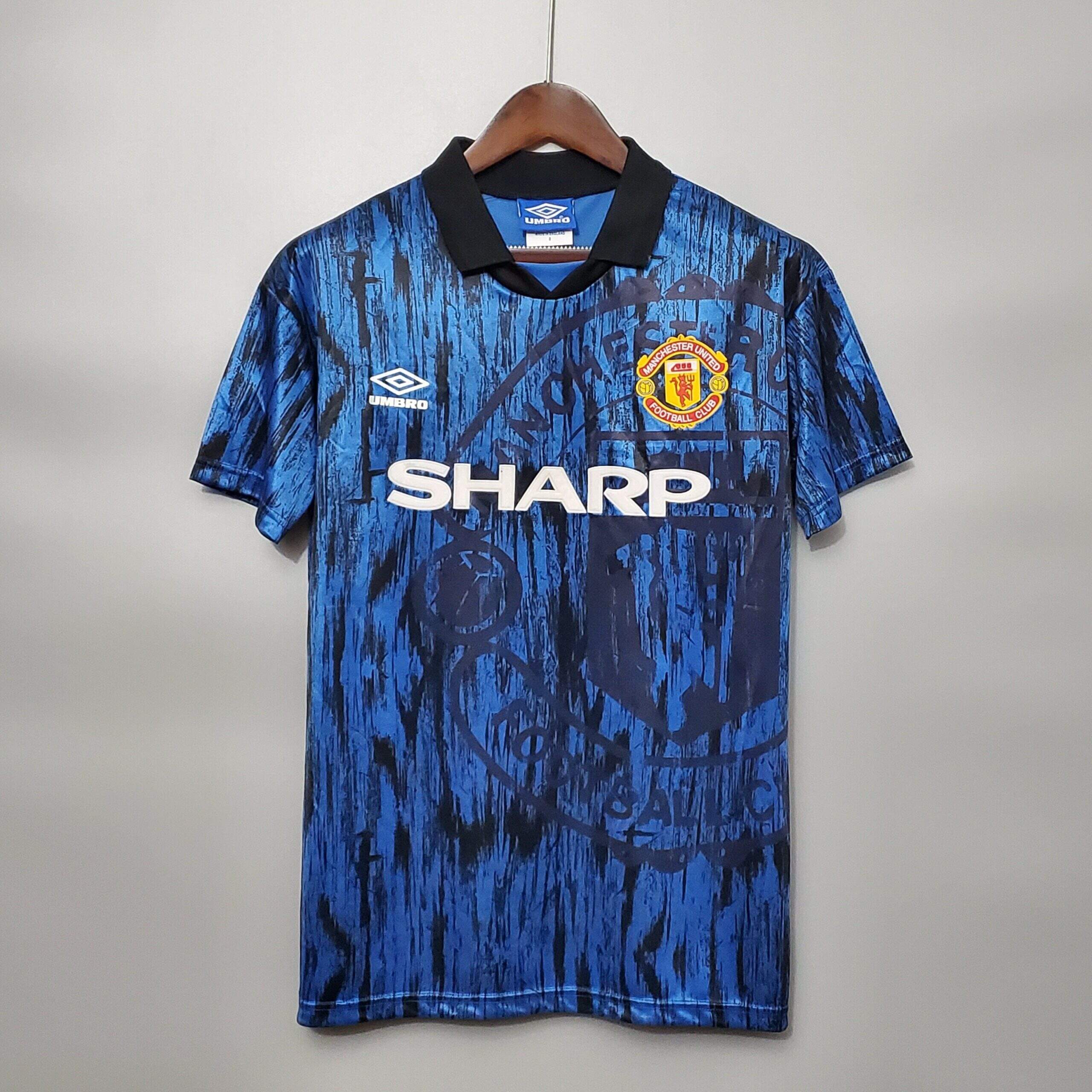 1992-1993 Man United away retro kit
