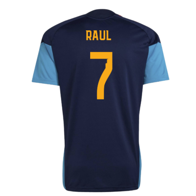 Genuine Spain 2026-2027 Spain Training Jersey (Night Indigo) (Raul 7)