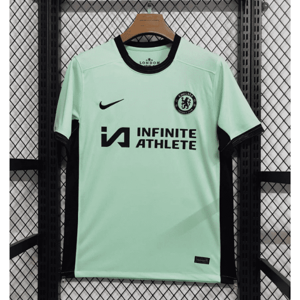 Chelsea 23-24 Third Green Sponsor Football Kit