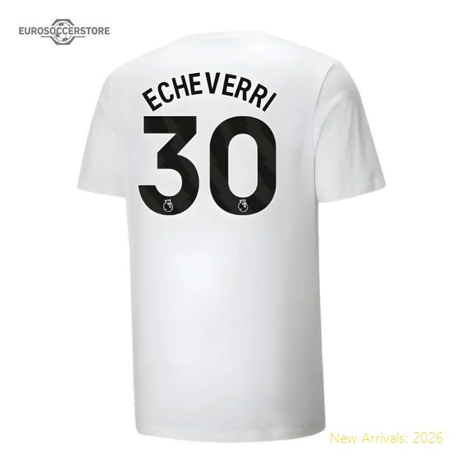 2024-2025 Premier Home Match-ready Jersey Echeverri Adidas Climacool