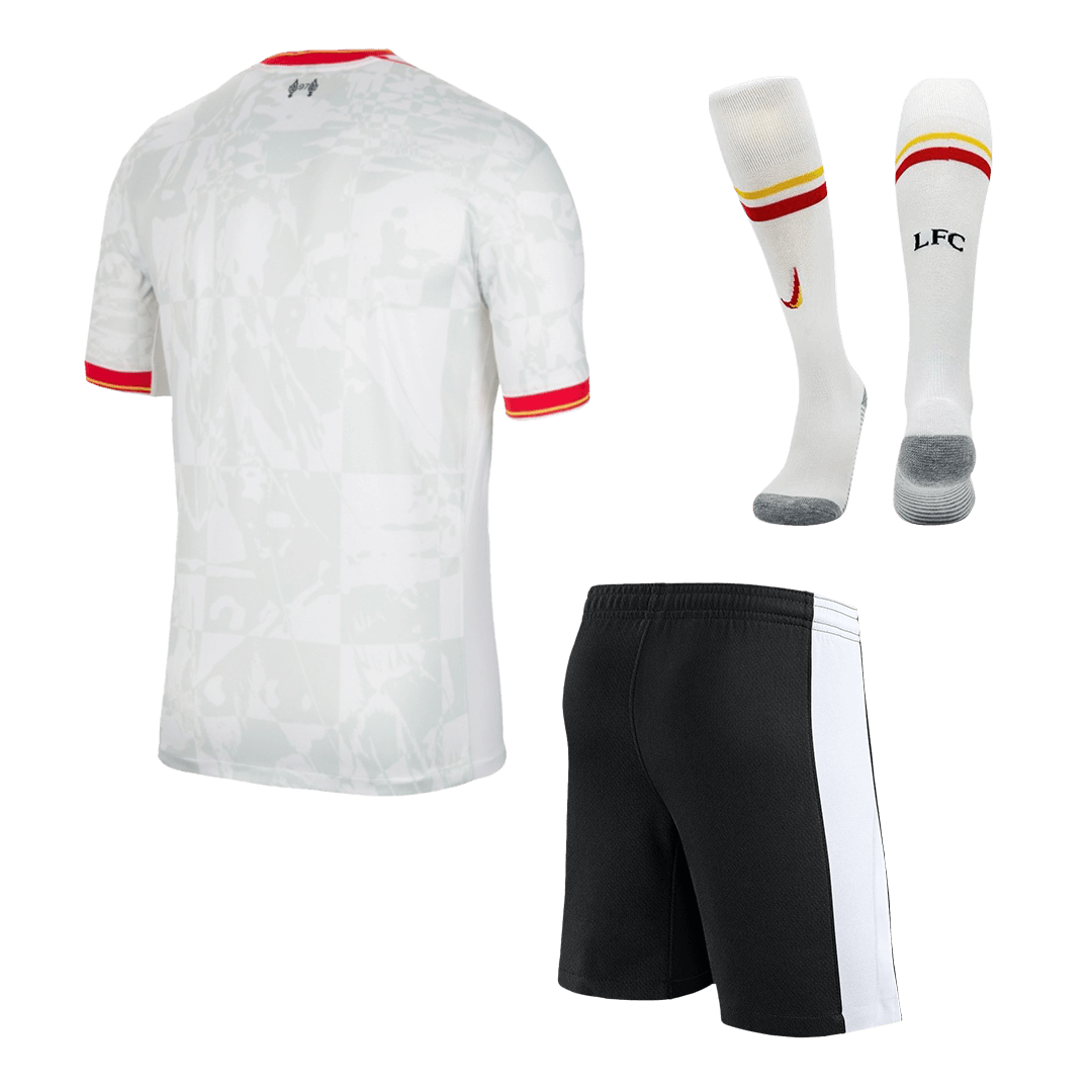 Liverpool Third Away Soccer Jersey Kit(Jersey+Shorts+Socks) 2024/25Aut