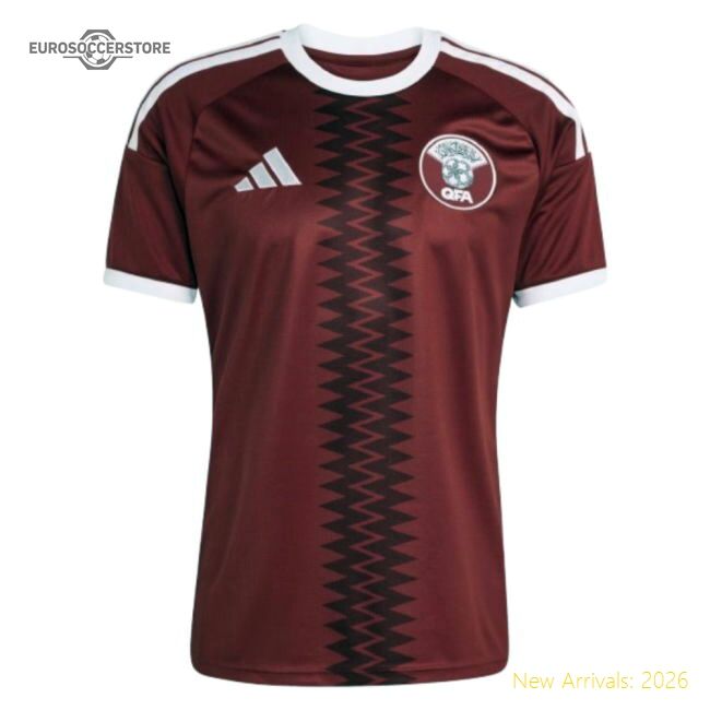 Official Qatar 20262027 Home Shirt Aeroready Slim Climalite