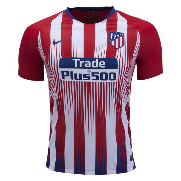 Atletico Madrid Home 201819 Soccer Jersey Shirt - Official Replica