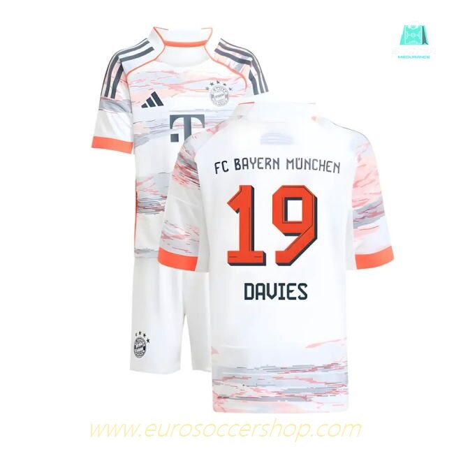 2025-2026 Bayern Munich Away Mini Kit (Davies 19)