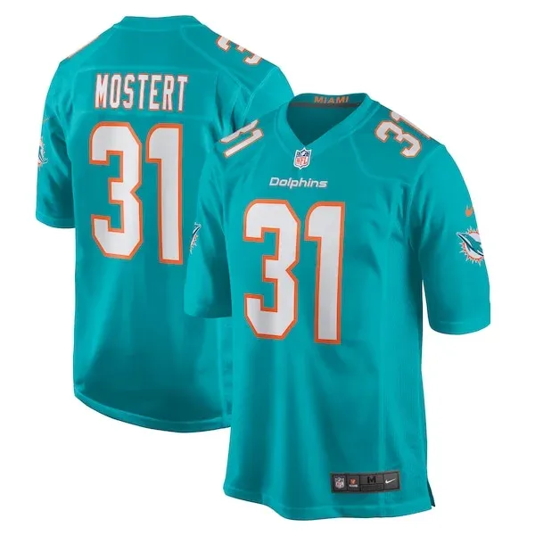 None Game NFL Jersey - Aqua | Top-Grade Football Apparel | NFL Footbal