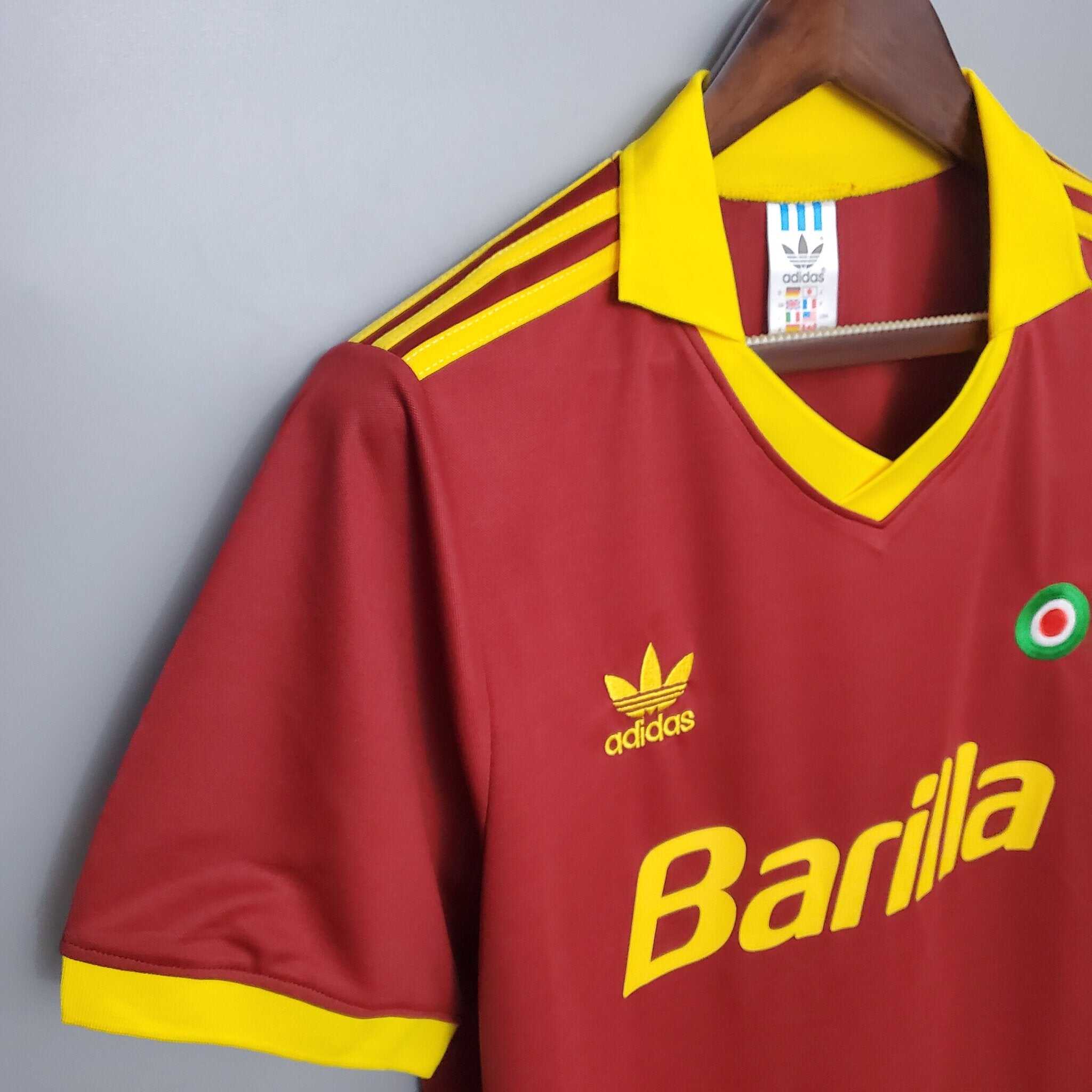 1991-1992 AS Roma Home retro kit