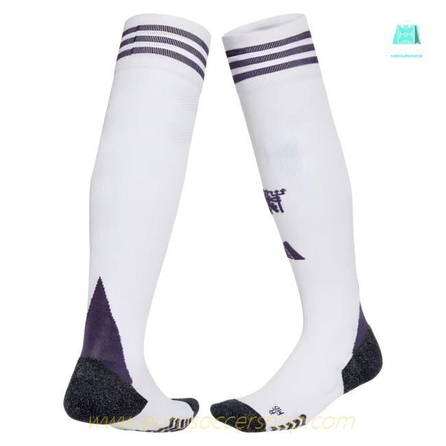 2025-2026 Man Utd Away Socks (White)