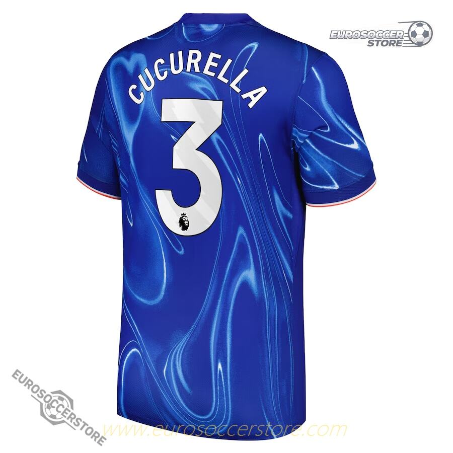 Chelsea Home Jersey 24-25 with Cucurella 3